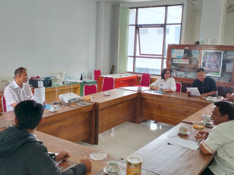 Pertemuan APDESI Tator dengan Pemkab membahas pemotongan ADL.