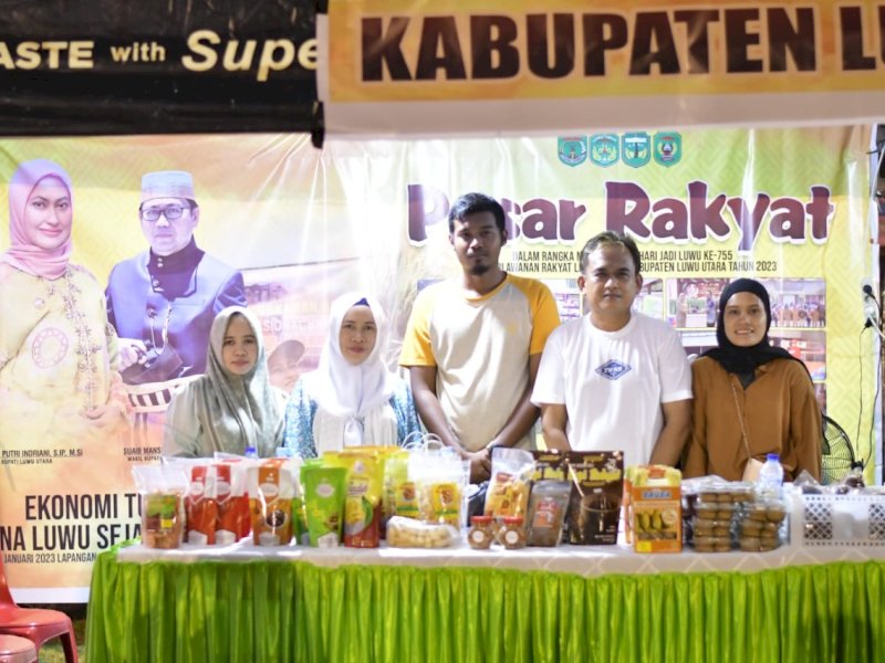 Pasar Rakyat dan Pentas Seni dalam rangka memperingati Hari Jadi Ke-755 Tana Luwu.