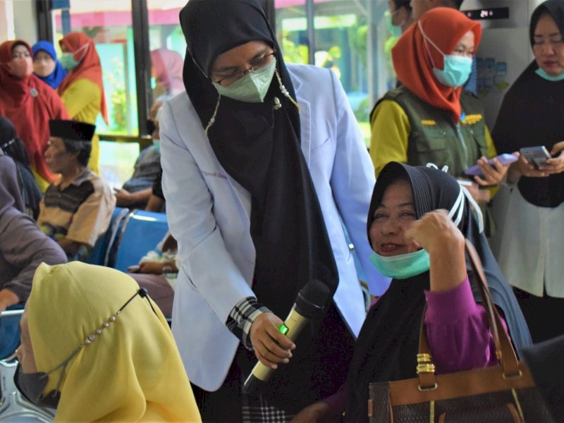 Rumah Sakit Umum Daerah (RSUD) HA Sulthan Dg Radja menggelar sosialisasi "Isi Piringku".