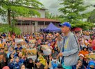 Dukungan Rudianto Lallo Maju Pilkada Makassar Menggema di Jalan Sehat Anak Rakyat