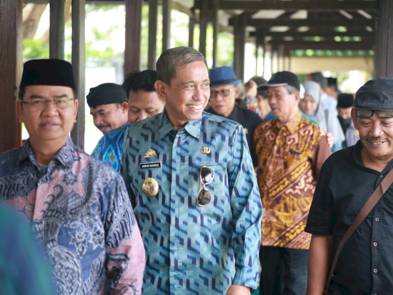 Wisata religi Cagar Budaya Masjid Tua Tosora di Desa Tosora.