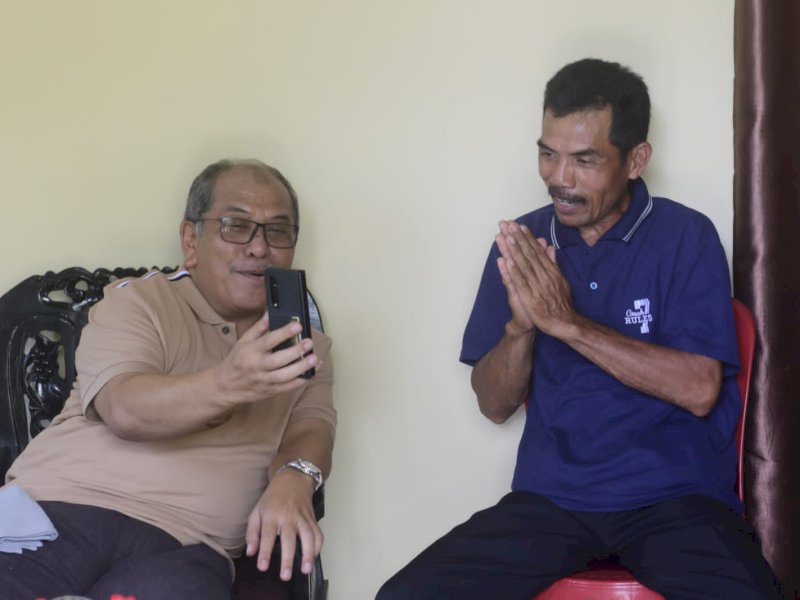Ilham Arief Sirajuddin (IAS) berlanjut dengan silaturahmi ke Kecamatan Mappedeceng, Luwu Utara.