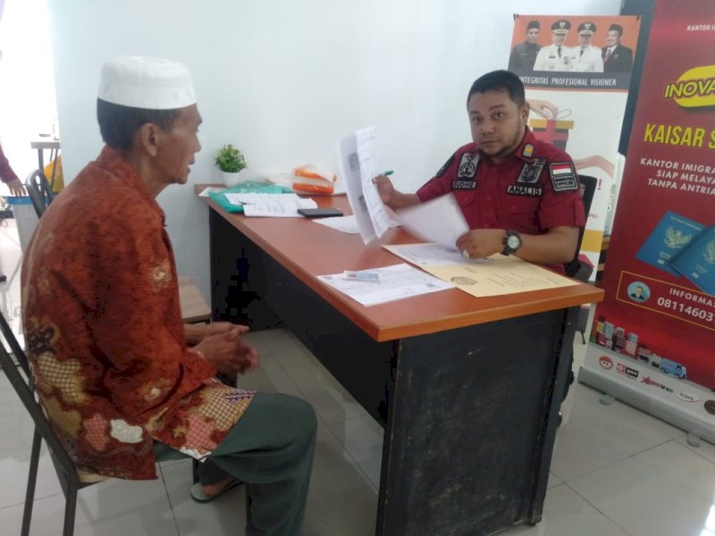 Pelayanan di MPP Bantaeng.