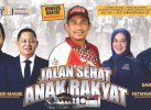 Pendaftar Jalan Sehat Anak Rakyat di Biringkanaya Capai 20 Ribu, Digelar Besok