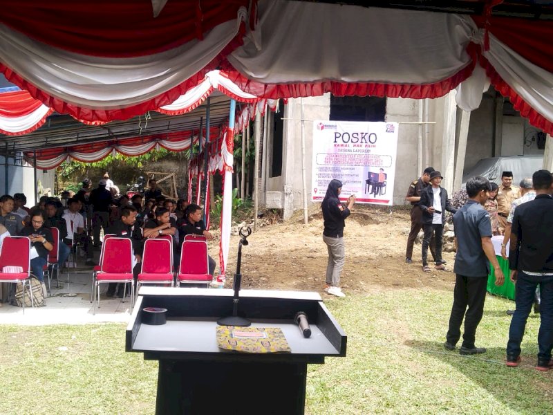 Antisipasi Kecurangan, Bawaslu Tator Bangun Posko Pengaduan Hak Pilih
