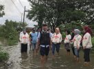 Bawa Bantuan, Rudianto Lallo Sisir 3 Titik Pengungsian di Paccerakkang
