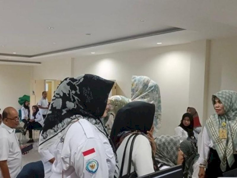 Tim Disdukcapil Bone melakukan kebut IKD di sejumlah OPD. 