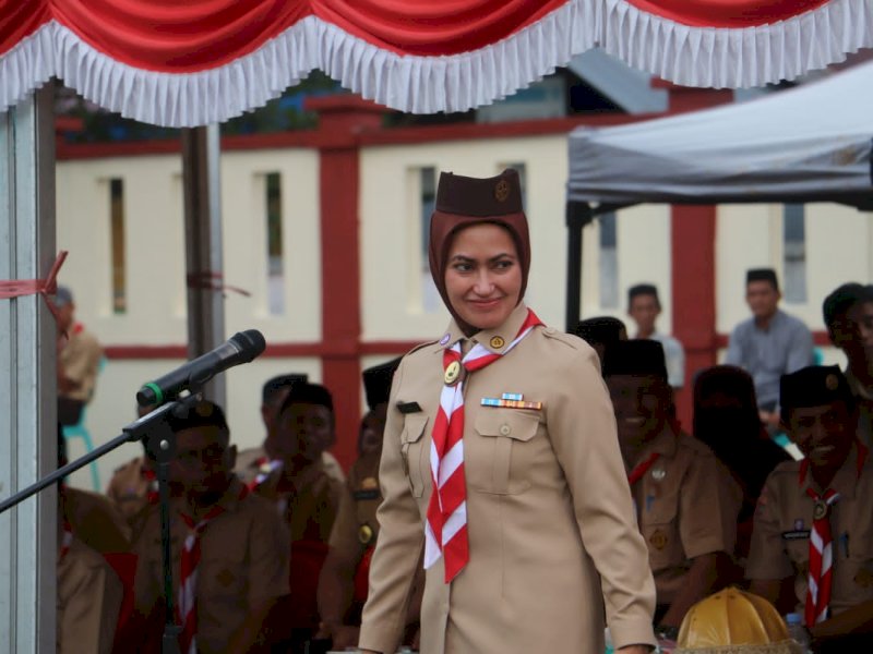 Bupati Lutra Harap Gerakan Pramuka Jadi Lokomotif Pencetak Generasi Unggul