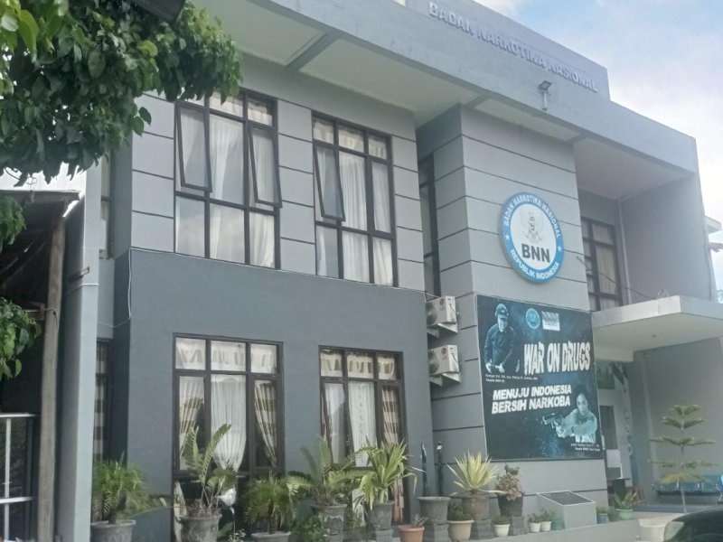 Kantor BNN Tana Toraja.