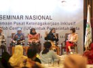 Wawali Makassar Tampil di Seminar Nasional, Bicara Hak Ketenagakerjaan Disabilitas
