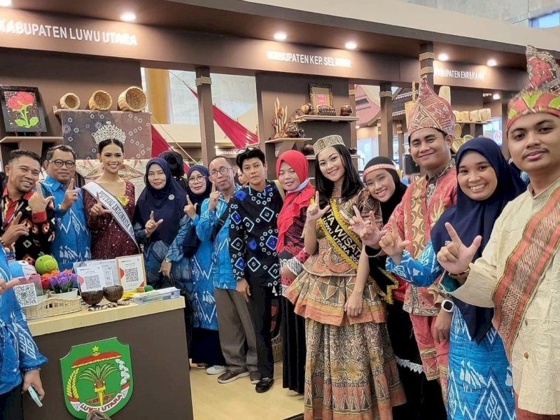 Luwu Utara menampilkan produk kerajinan unggulan di INACRAFT 2023.
