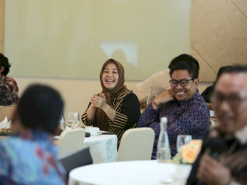Forum diskusi anggota City Leader Community di Menara Kompas, Palmerah Selatan, Jakarta Pusat, Selasa (7/03/2023).