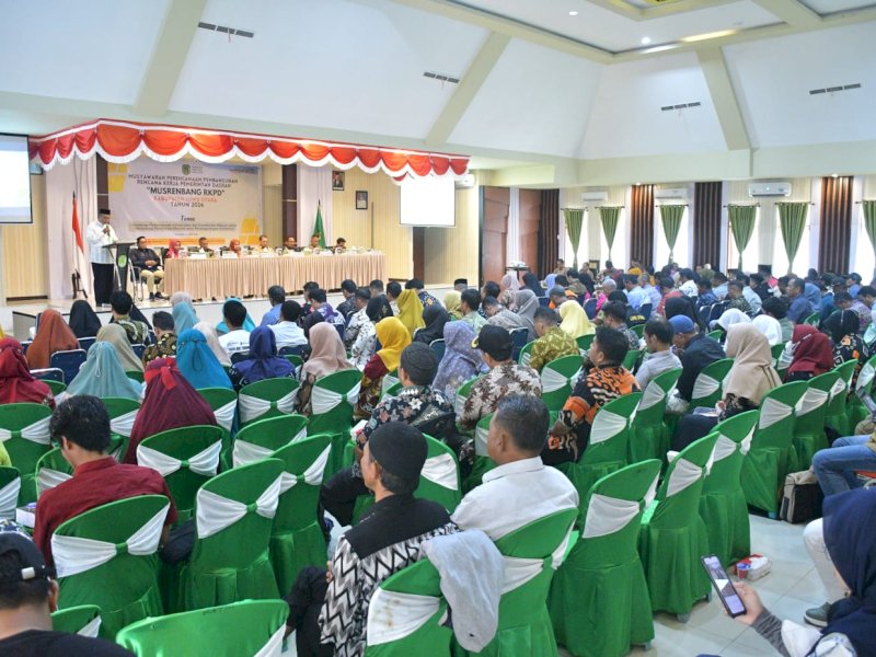 Musrenbang Rencana Kerja Pemerintah Daerah (RKPD) Tahun Anggaran (TA) 2024, Kamis (16/3/2023).
