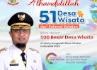 51 Desa Wisata Sulsel Masuk 500 Besar ADWI 2023, Punya Kans Tembus 75 Terbaik