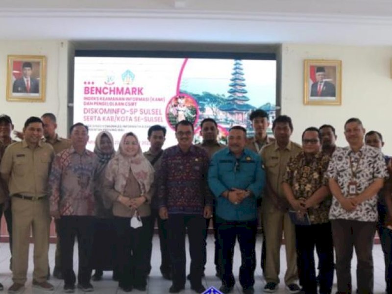 Sharing knowledge Diskominfo SP Sulsel ke Diskominfo SP Bali.  