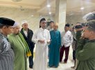 Rudianto Lallo Sambangi Masjid Ittifaqul Jamaah yang Kubahnya Ambruk Jelang Tarawih