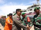 Danny Dampingi Panglima TNI Lepas Ratusan Prajurit Pamtas Papua di Makassar