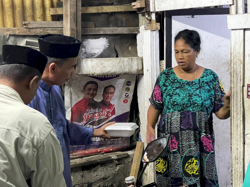 Ketua DPRD Makassar, Rudianto Lallo kembali menggelar gerebek sahur.