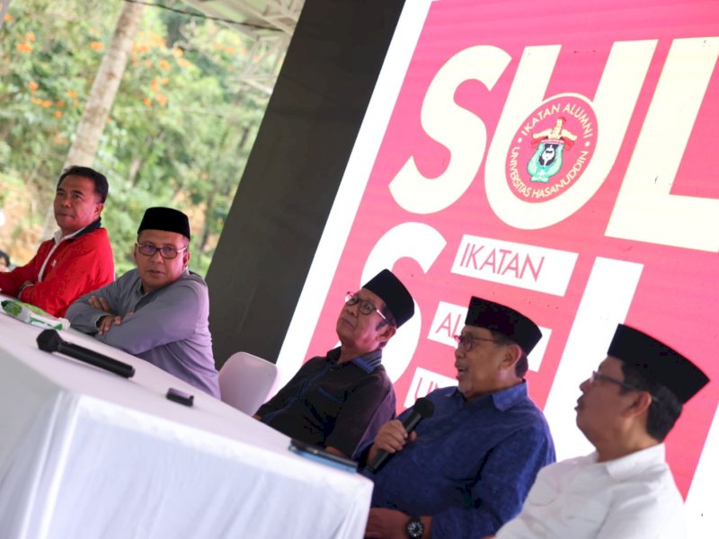 Persiapan Pra Rapat Pengurus Wilayah IKA Unhas Sulsel, Minggu, (16/04/2023), di Tokka Tenarata, Maros.
