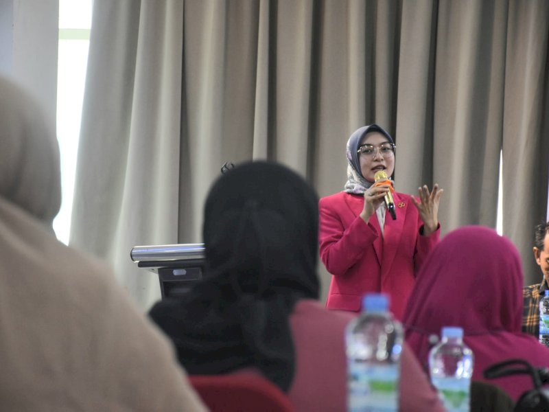 Sosialisasi penyebarluasan Perda Nomor 1 tahun 2016 tentang Pengelolaan Air Limbah Domestik, di Hotel Royal Bay Makassar, Jl Sultan Hasanuddin, Sabtu (29/4/2023).