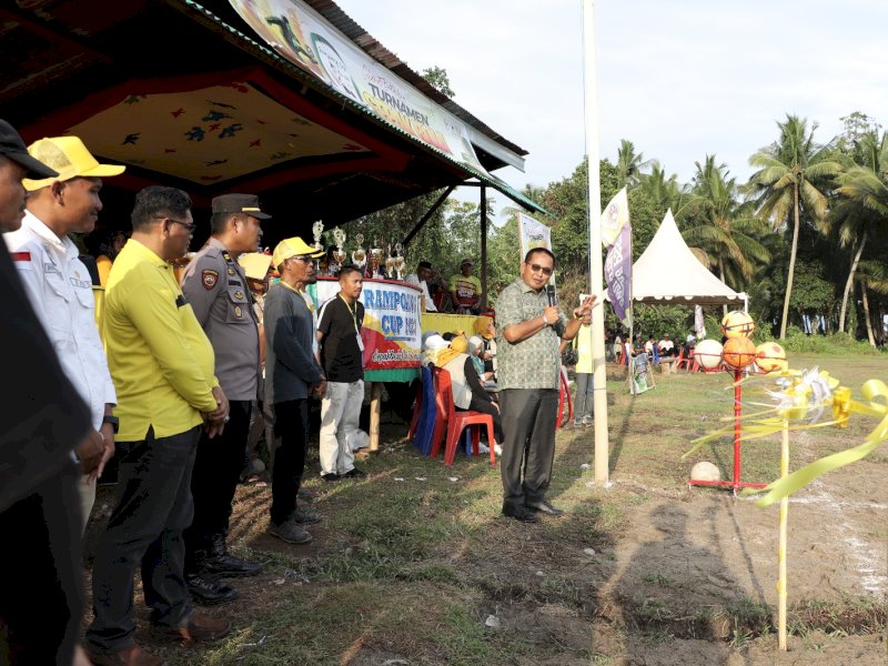 Dibuka Muhammad Fauzi, Turnamen Sepak Bola Rampoang Cup Kembali Dihelat