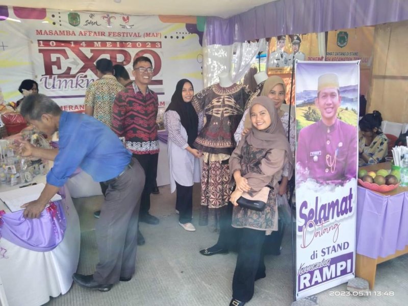 Event Pesona Luwu Utara bertajuk Masamba Affair Festival (MAF) 2023.