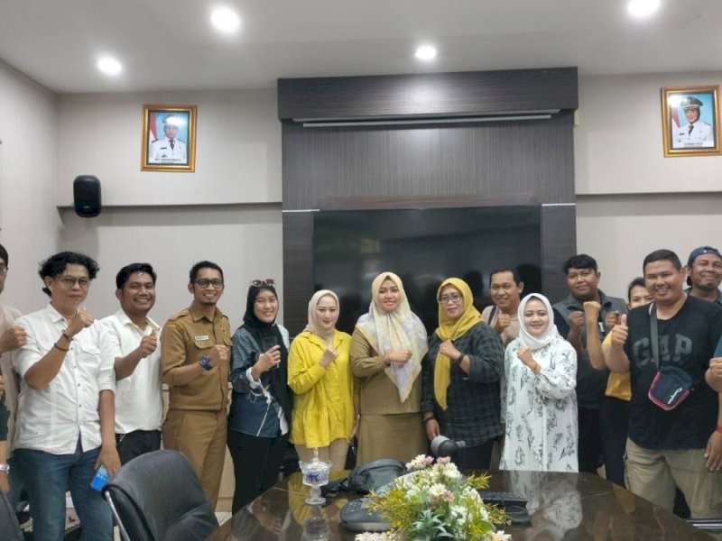 Kadis PU Makassar Zuhaelsi Zubir Jalin Silaturahmi Bersama Awak Media