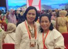Damayanti Batti Perkenalkan Tenun Toraja dan Sarita di HUT Dekranasda