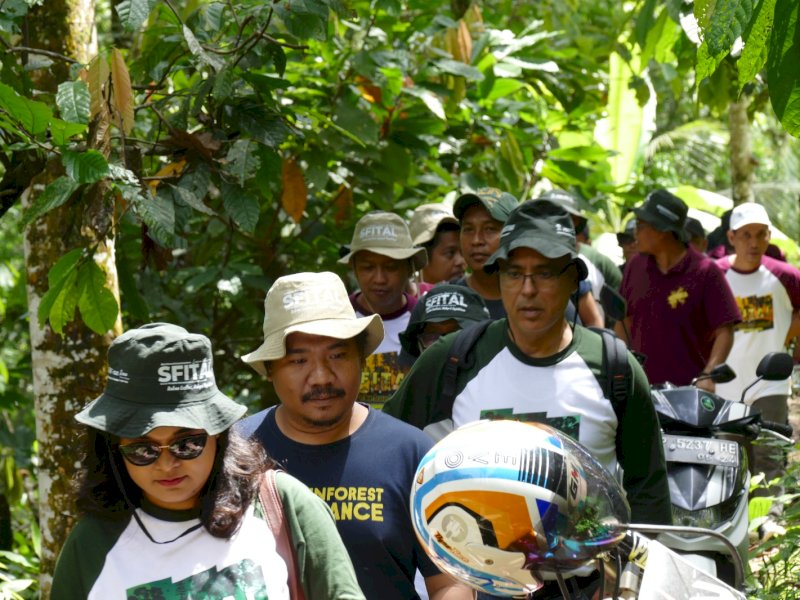 IFAD) atau Dana Internasional untuk Pengembangan Agrikultural melakukan kunjungan lapangan ke Kabupaten Luwu Utara. 