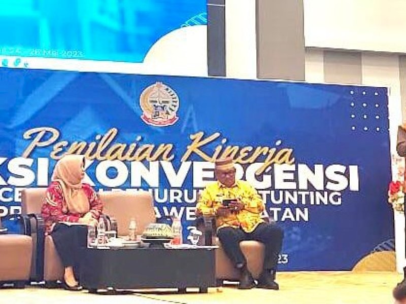 Wakil Bupati Toraja Utara Frederik Victor Palimbong memaparkan sejumlah terobosan Pemkab Torut dalam menekan prevalensi stunting.