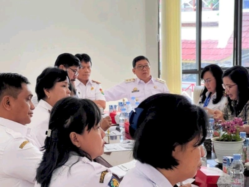 BPJS melakukan pertemuan dengan Wakil Bupati Toraja Utara Frederik Victor Palimbong, Jumat (26/5/2023).