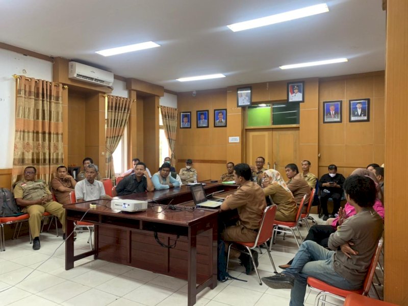 Rapat Evaluasi Pelaporan dan Pelaksanaan kegiatan Pendampingan Program READSI Tahun 2023 di Ruang Rapat Sekretaris Daerah, Selasa (30/5/2023). 