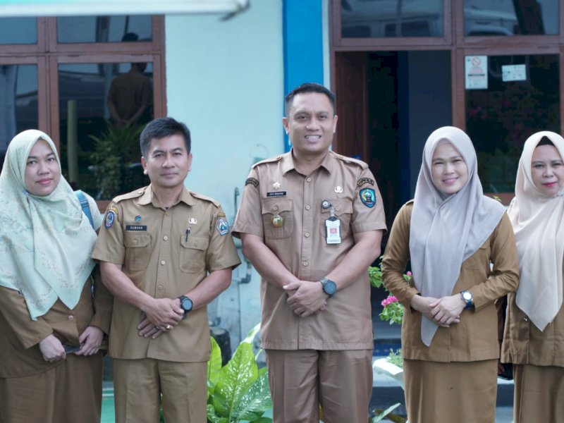 Dinas Komunikasi Informatika Stastik Dan Persandian Sulsel melakukan kunjungan ke Dinas Komunikasi Informatika Statistik dan Persandian Kabupaten Bantaeng, Selasa (30/5/2023).