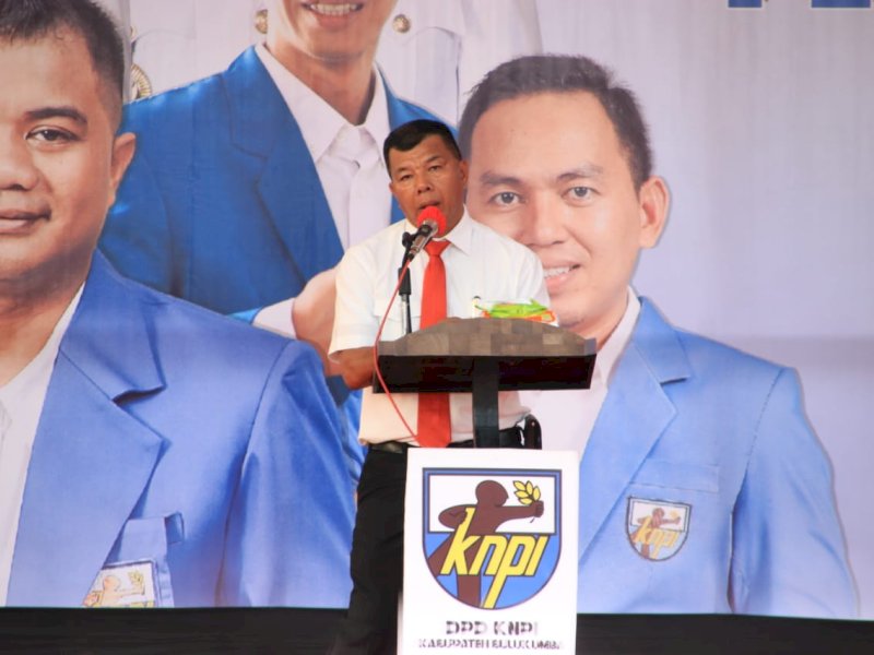 Bupati Bulukumba Andi Muchtar Ali Yusuf menghadiri pelatikan pengurus DPD KNPI Kabupaten Bulukumba Periode 2023-2026.