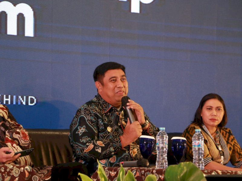 Forum Kemitraan INKLUSI 2023 kerja sama antara Pemerintah Australia dan Indonesia di Grand Sahid Jaya Hotel, Jakarta. 