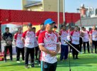 Buka Turnamen Kapolrestabes Cup, Danny Ikut Jajal Lapangan Alpha Mini Soccer GTC