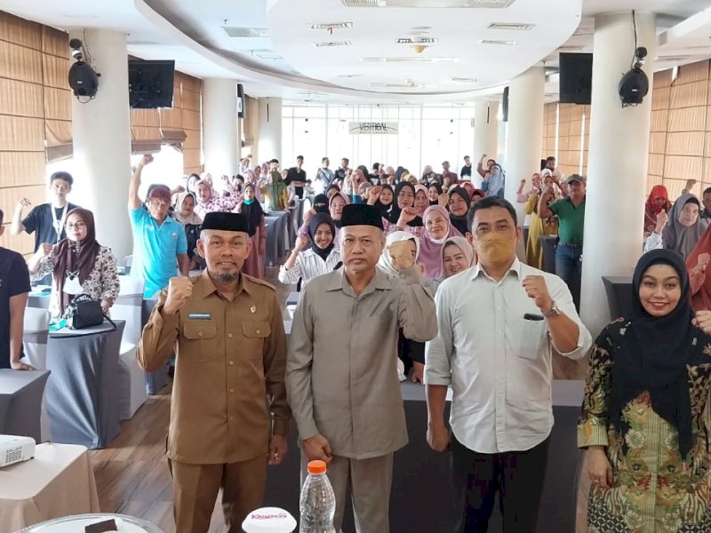 Sosialisasi Perda Nomor 4 Tahun 2011 Tentang Pengelolaan Sampah di Hotel Karebosi Premier, Selasa (27/6/2023).
