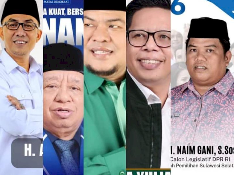 Sejumlah putra daerah Bulukumba yang akan bertarung di pileg 2024.