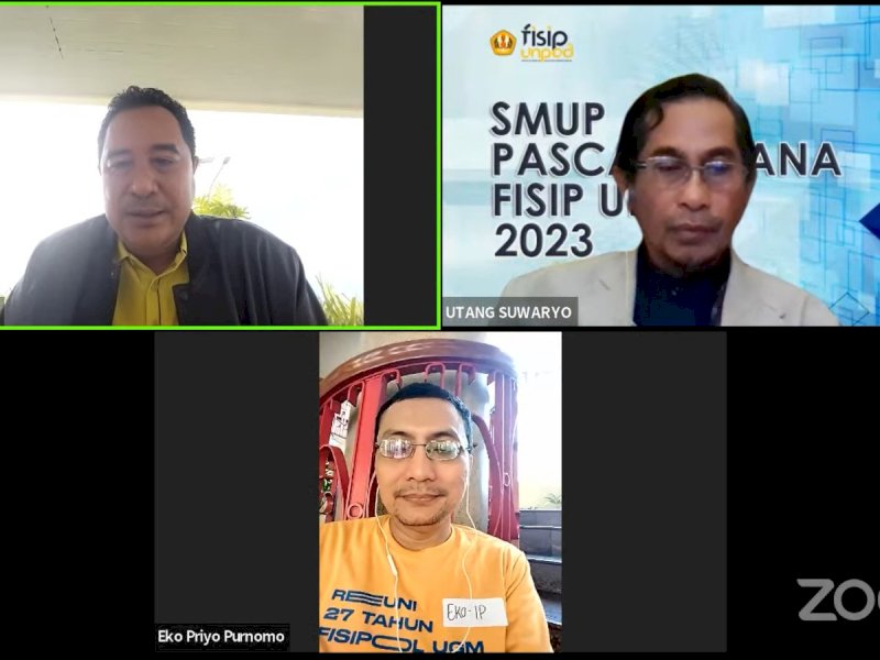 Webinar MIPI bertema "Pemikiran tentang Masa Depan Otonomi Daerah di Indonesia [Sesi 3]", Sabtu (8/7/2023). 