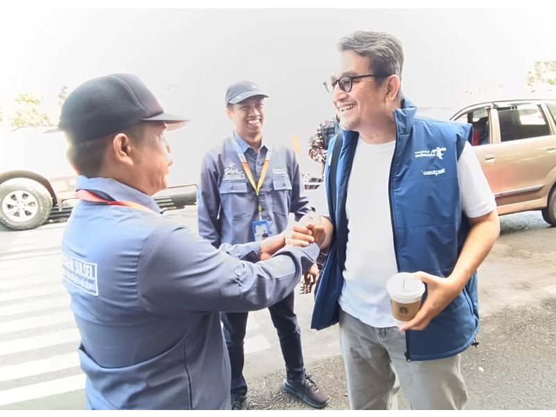 Direktur Tata Kelola Destinasi (TKD) Kemenparekraf), Indra Ni Tua tiba di Masamba, Kabupaten Luwu Utara, Sabtu (8/7/2023).