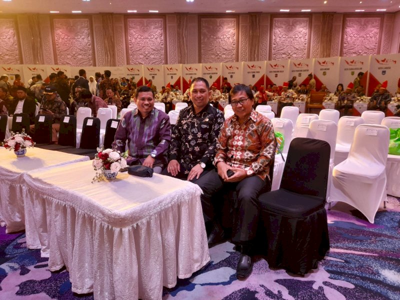 Wakil Bupati Luwu Utara Suaib Mansur, mengikuti pelaksanaan Rakernas APEKSI 2023.