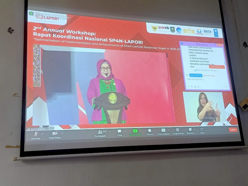 SP4N-LAPOR, Pengaduan Bukan Beban, tetapi Titipan Masyarakat pada Pemerintah