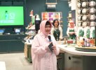 Ketua PKK Makassar Indira Yusuf Apresiasi The Body Shop Usung Gerai Berkonsep Daur Ulang