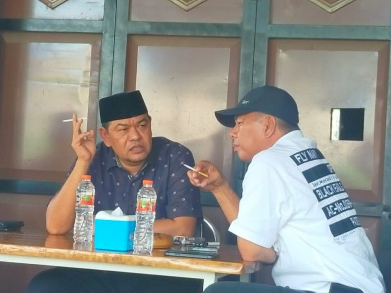 Bupati Bulukumba Andi Muchtar Ali Yusuf bersama Askar HL. 