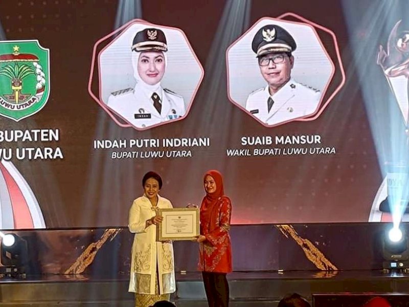 Malam puncak Penganugerahan Kabupaten Layak Anak, Sabtu (22/7/2023), di Hotel Padma, Semarang, Jawa Tengah.