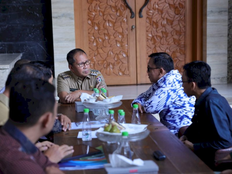 Audiensi IPWI di kediaman pribadi wali kota, Selasa (25/07/2023).