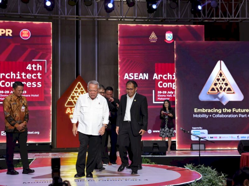 Kongres Arsitek se-ASEAN ke-4 di Hotel Gammara, Kamis, (27/072023).