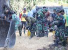 Proyek Fisik TMMD Kodim 1411/Bulukumba Sentuh Progres 50%