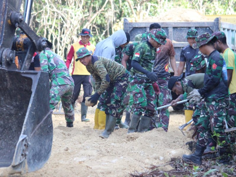 Kegiatan TMMD di Bulukumba. 