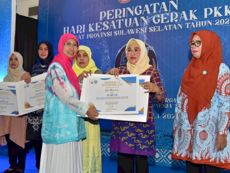 Makassar Borong 7 Kategori Juara di HKG PKK Tingkat Provinsi Sulsel